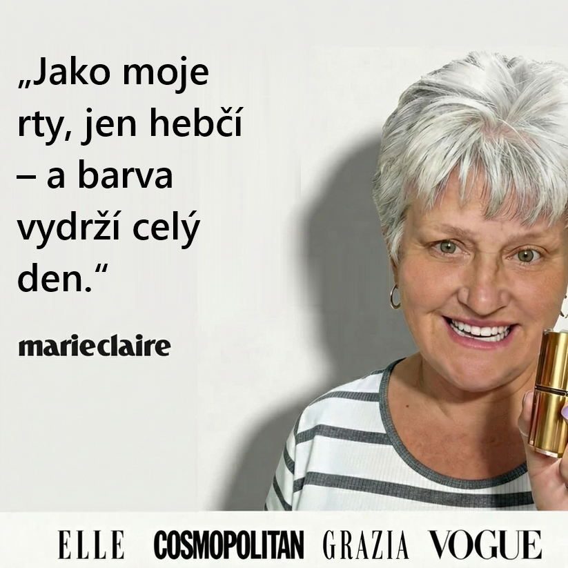 Zákaznice: Jako moje rty, jen hebčí – a barva vydrží celý den